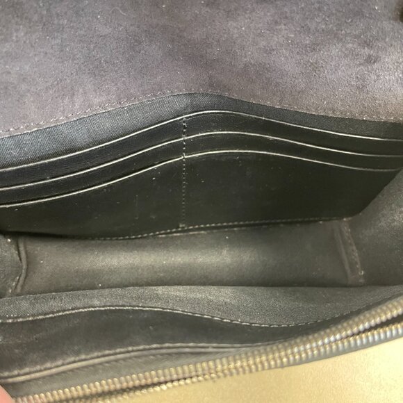 Fendi Rainbow Studded Black Calfskin Leather Tube Wallet on a Chain - Preowned - Picture 14 of 16